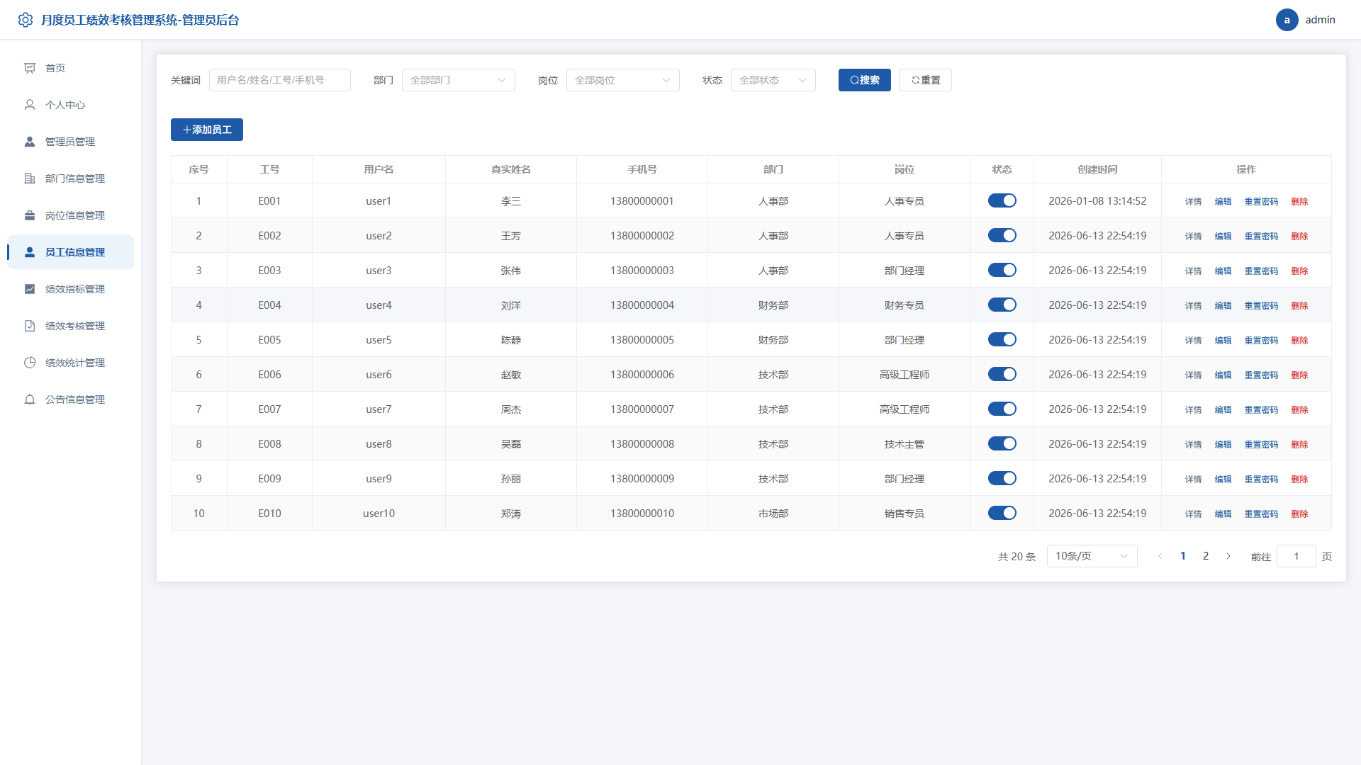 6-员工管理
