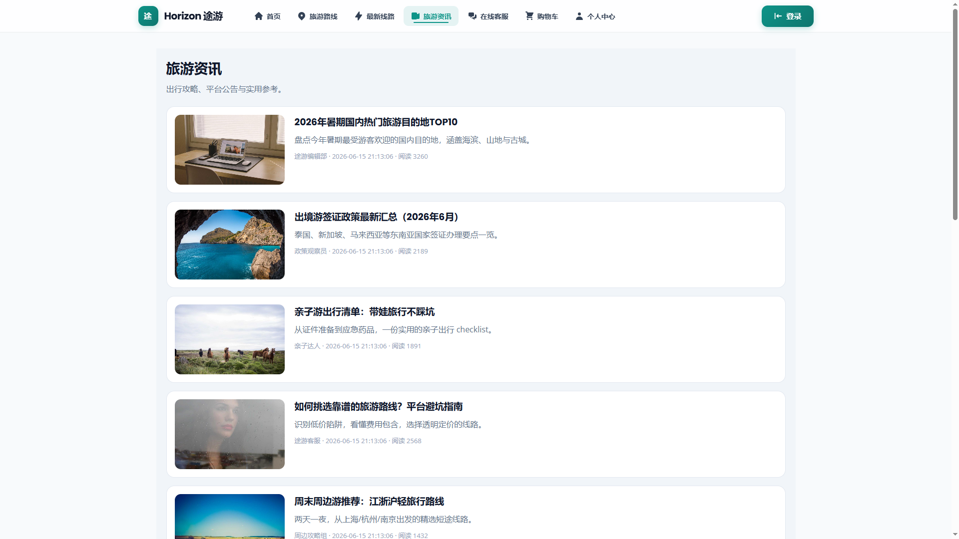 6-旅游资讯