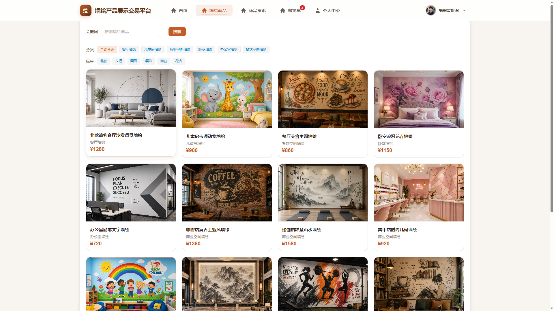 2-墙绘商品