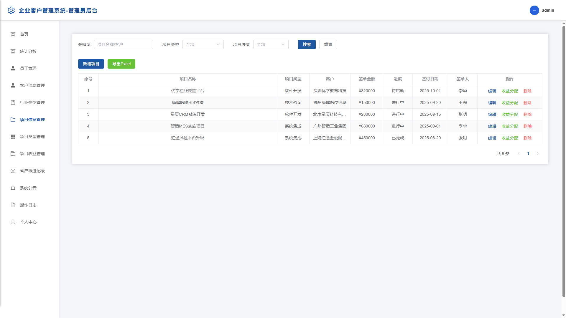 6-项目信息