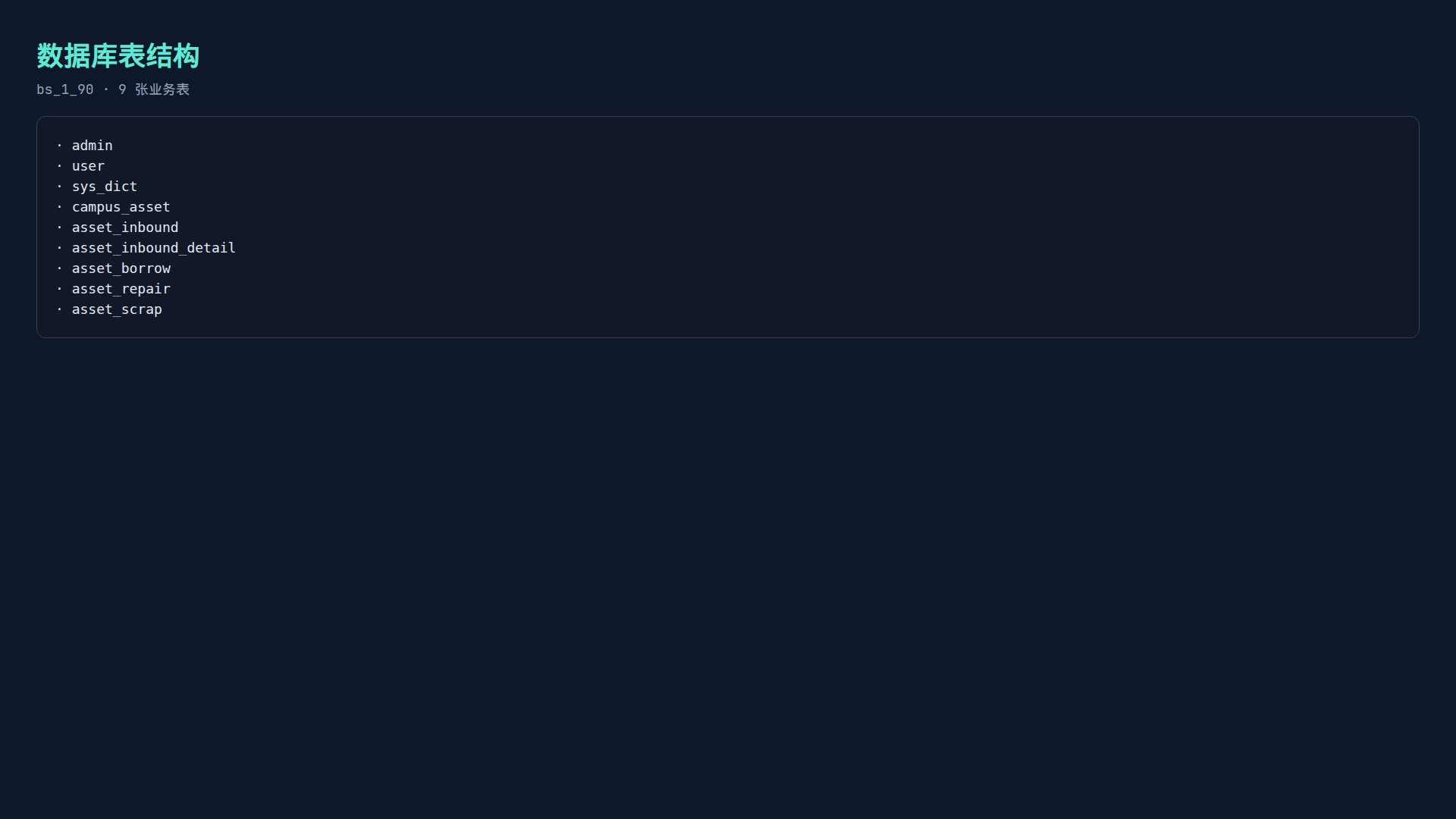数据库设计