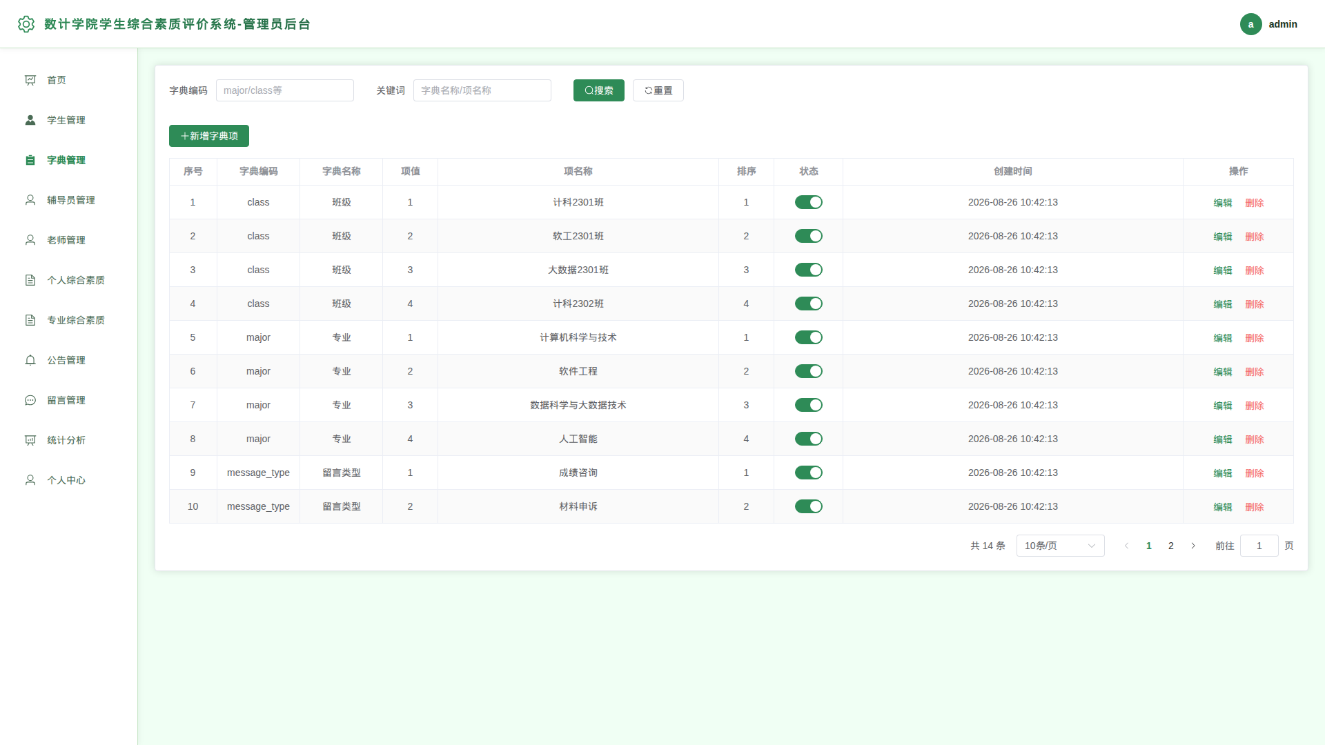 3-字典管理