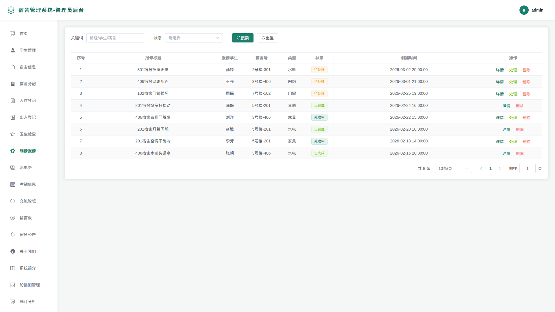 8-维修报修