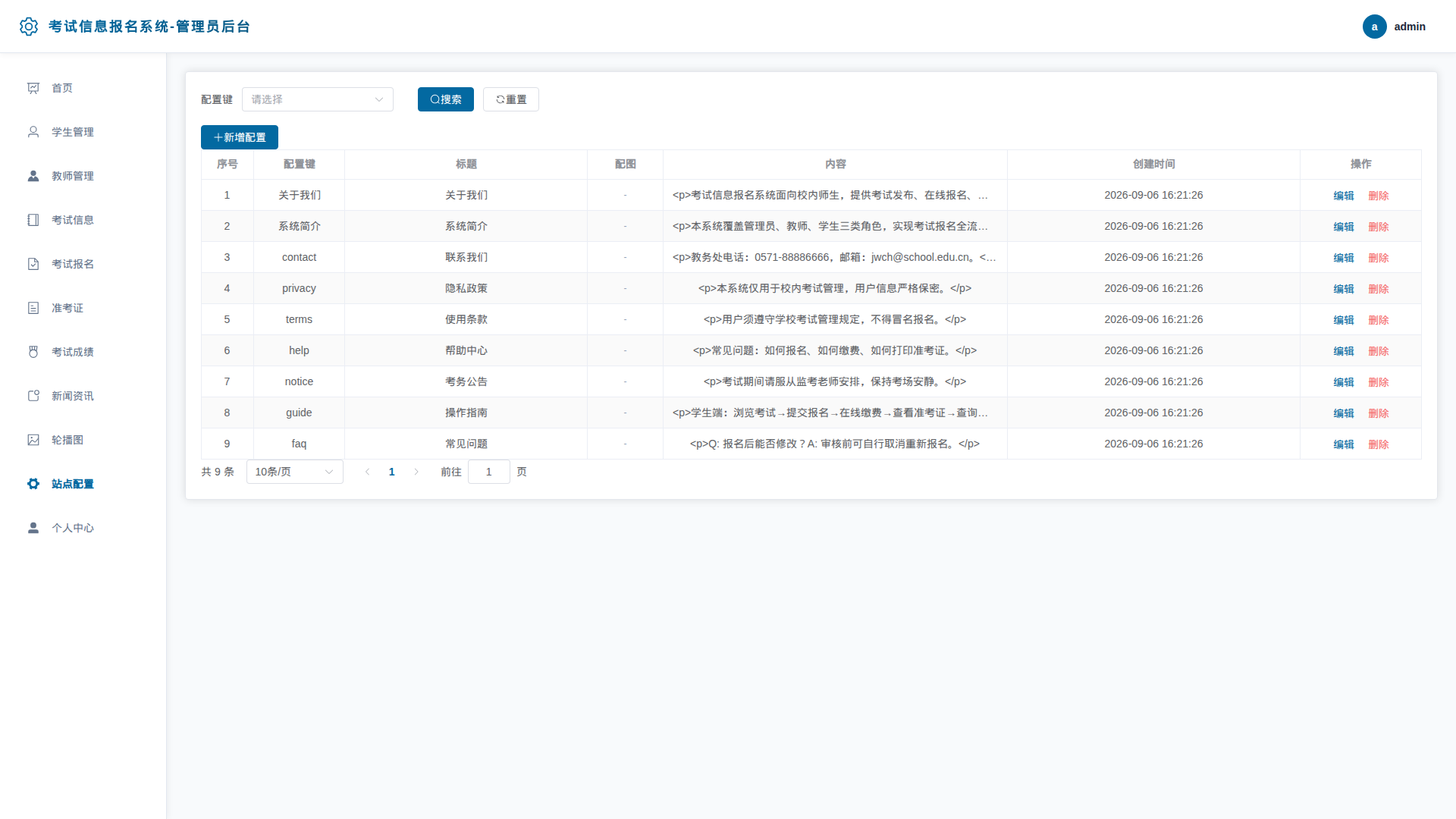 10-站点配置