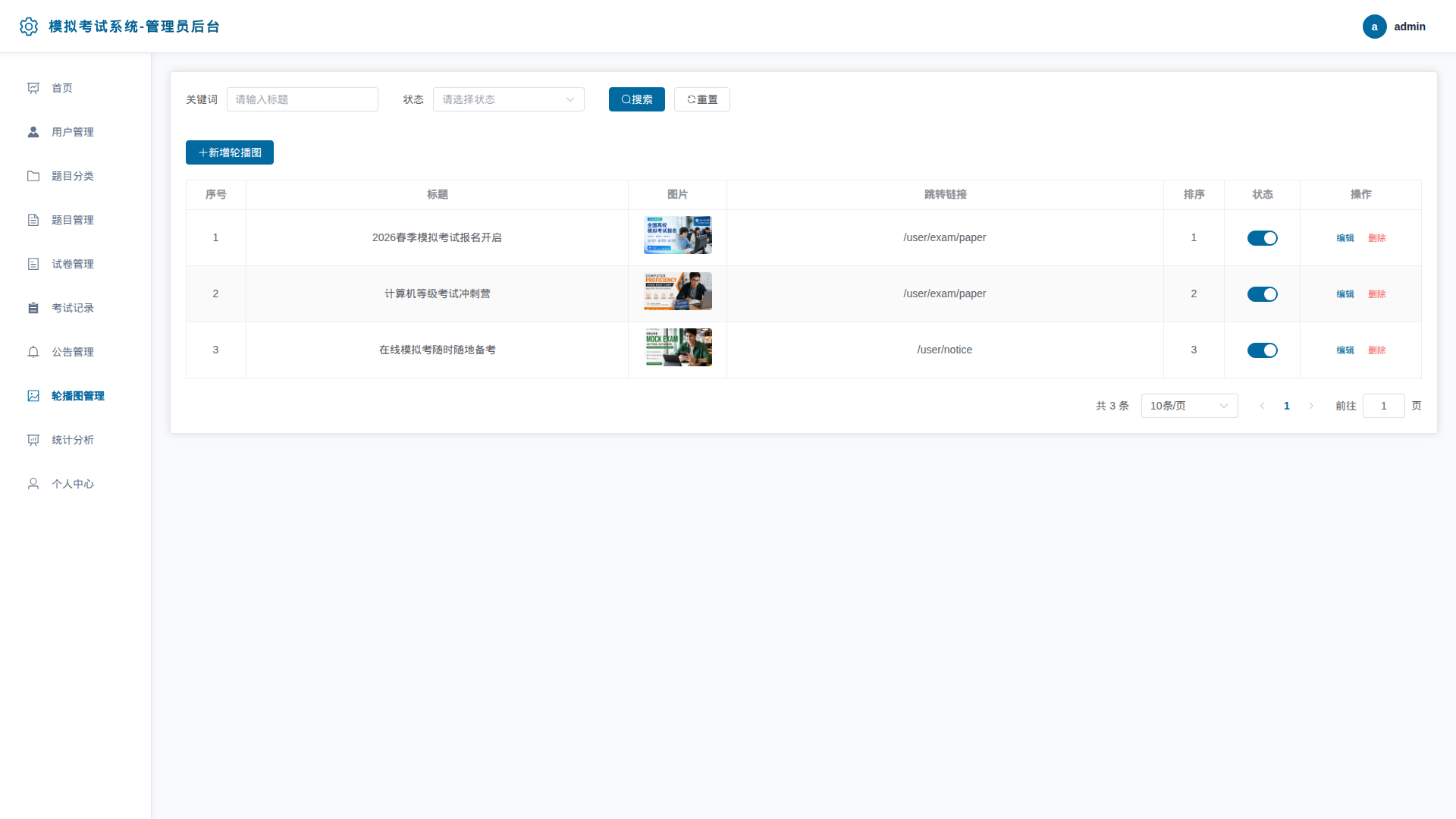 8-轮播图管理
